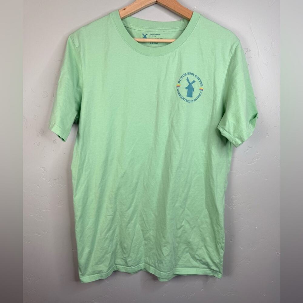 Dutch Bros Guaranteed to Satisfy Short Sleeve T-Shirt Large
